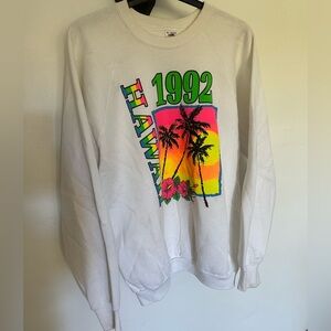 Vintage 1992 Hawaii Graphic Sweatshirt